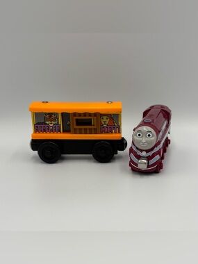 RARE Vintage Y2K Thomas the Train & Friends Zoo Car + Caitlin Gullane Toy Lot